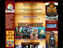 Tablet Screenshot of bearpausetheater.com